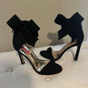 Betsey Johnson Bow Ankle Strap heels